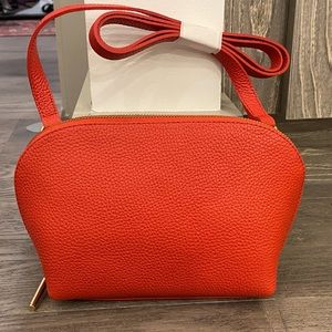NWT Cuyana Red Crossbody Travel Case